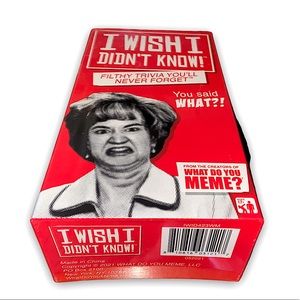 I Wish I Didn’t Know Card Game